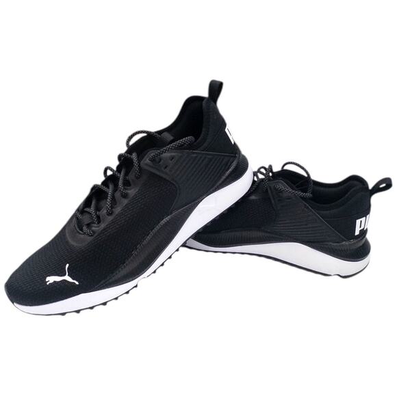 New PUMA Men\'s PC Runner Sneaker Shoes Black White  Size 7.5 8.5 or 9 PUMA Men main image 2